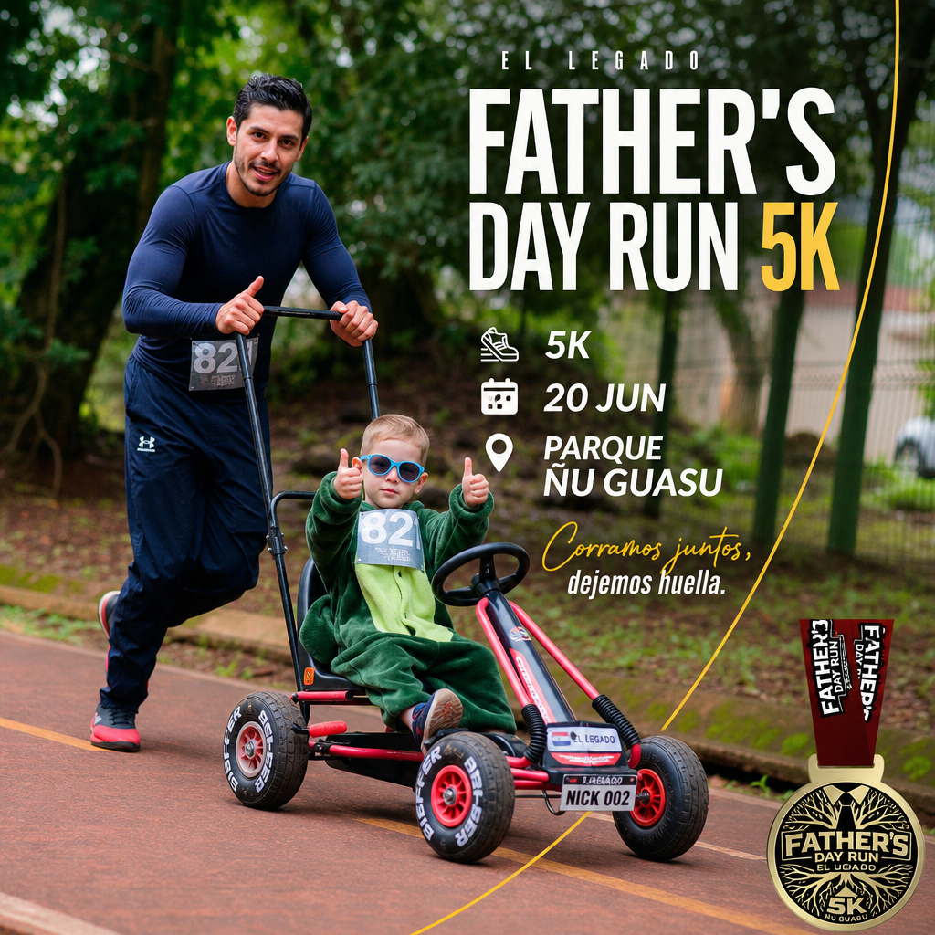 Father's Day Run 5K Ñu Guasu 2026