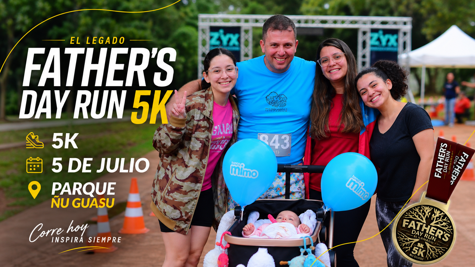 Father's Day Run 5K Ñu Guasu 2026