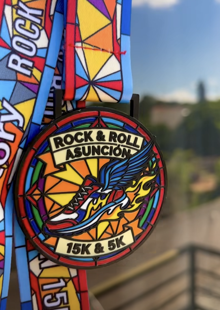 Medalla Rock & Roll Asunción 15K & 5K 2026