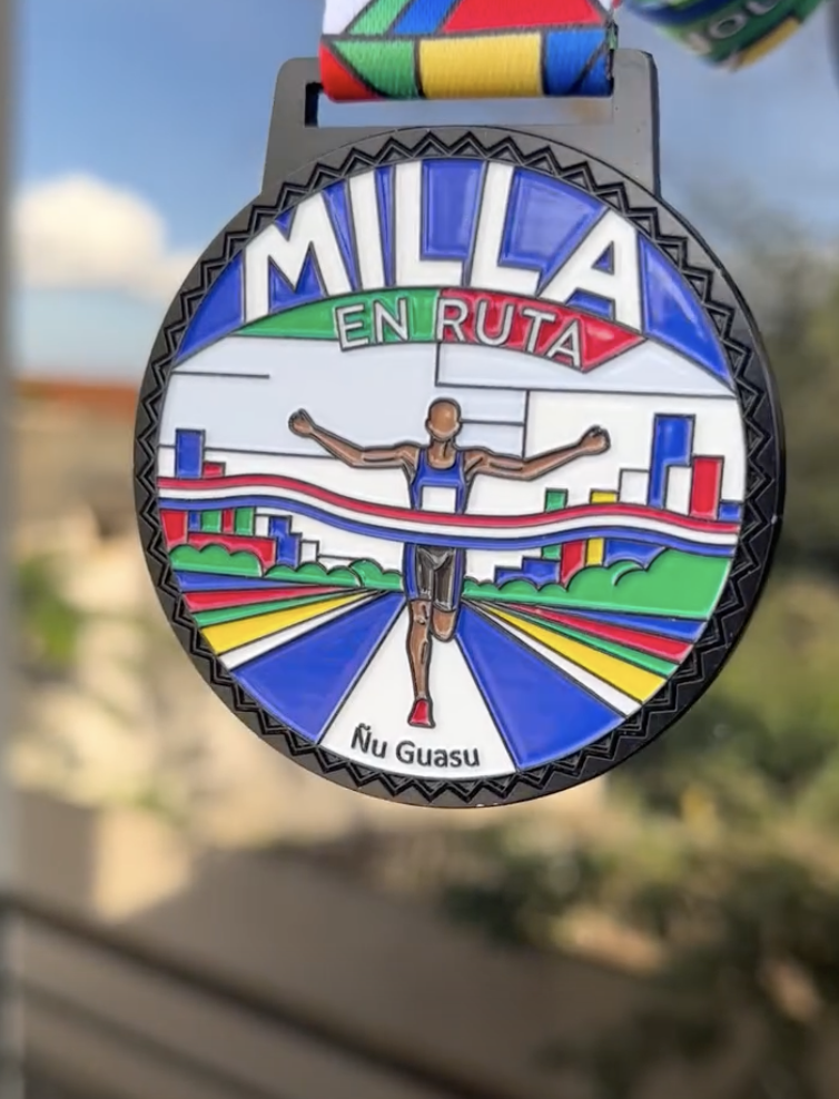 Medalla Milla en Ruta Ñu Guasu